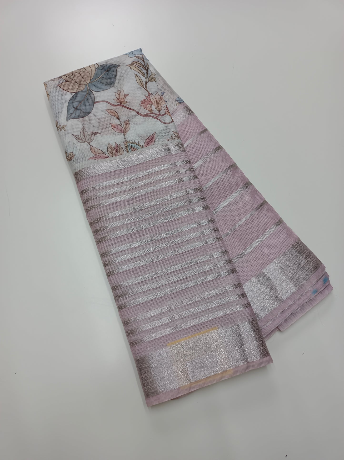 FANCY KORA SILK SAREE