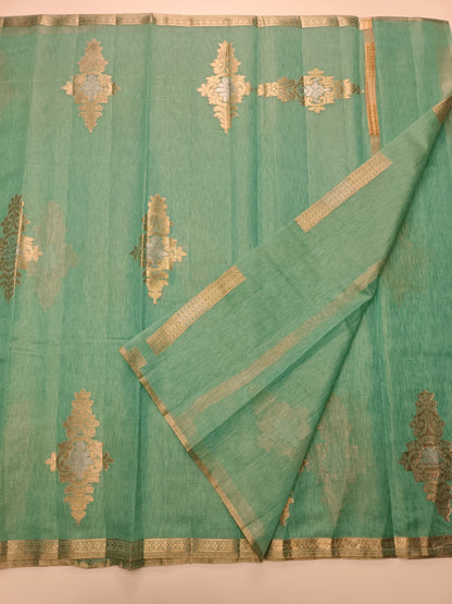 FANCY KORA SILK SAREE