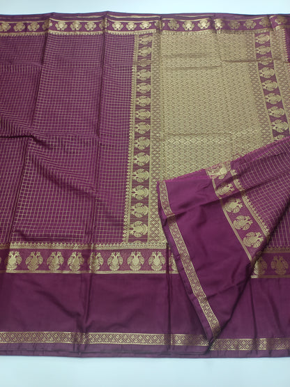 SEMI CREPE SILK SAREE