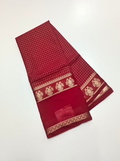 SEMI CREPE SILK SAREE