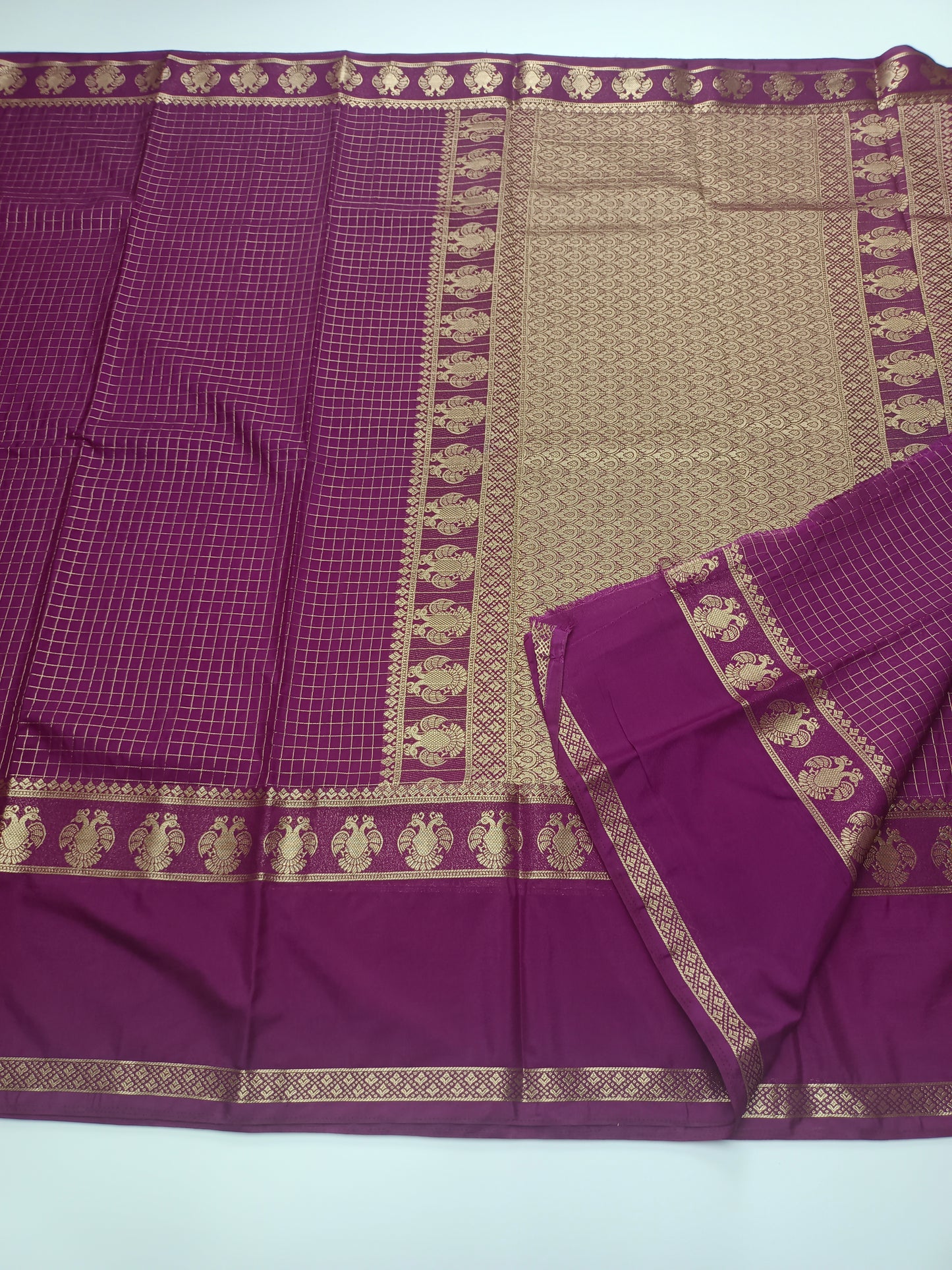 SEMI CREPE SILK SAREE