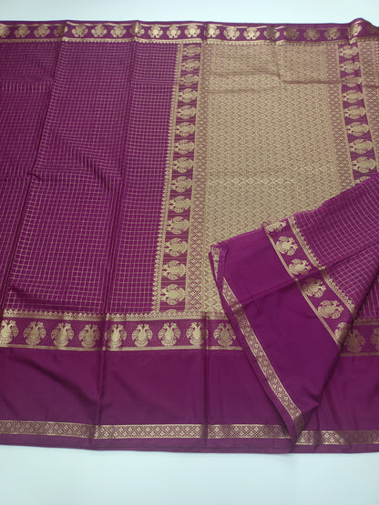 SEMI CREPE SILK SAREE