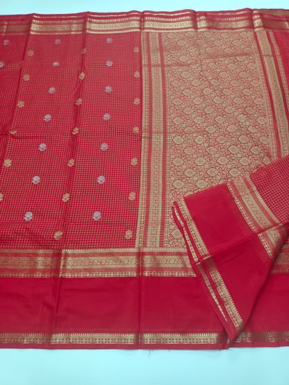 SEMI CREPE SILK SAREE
