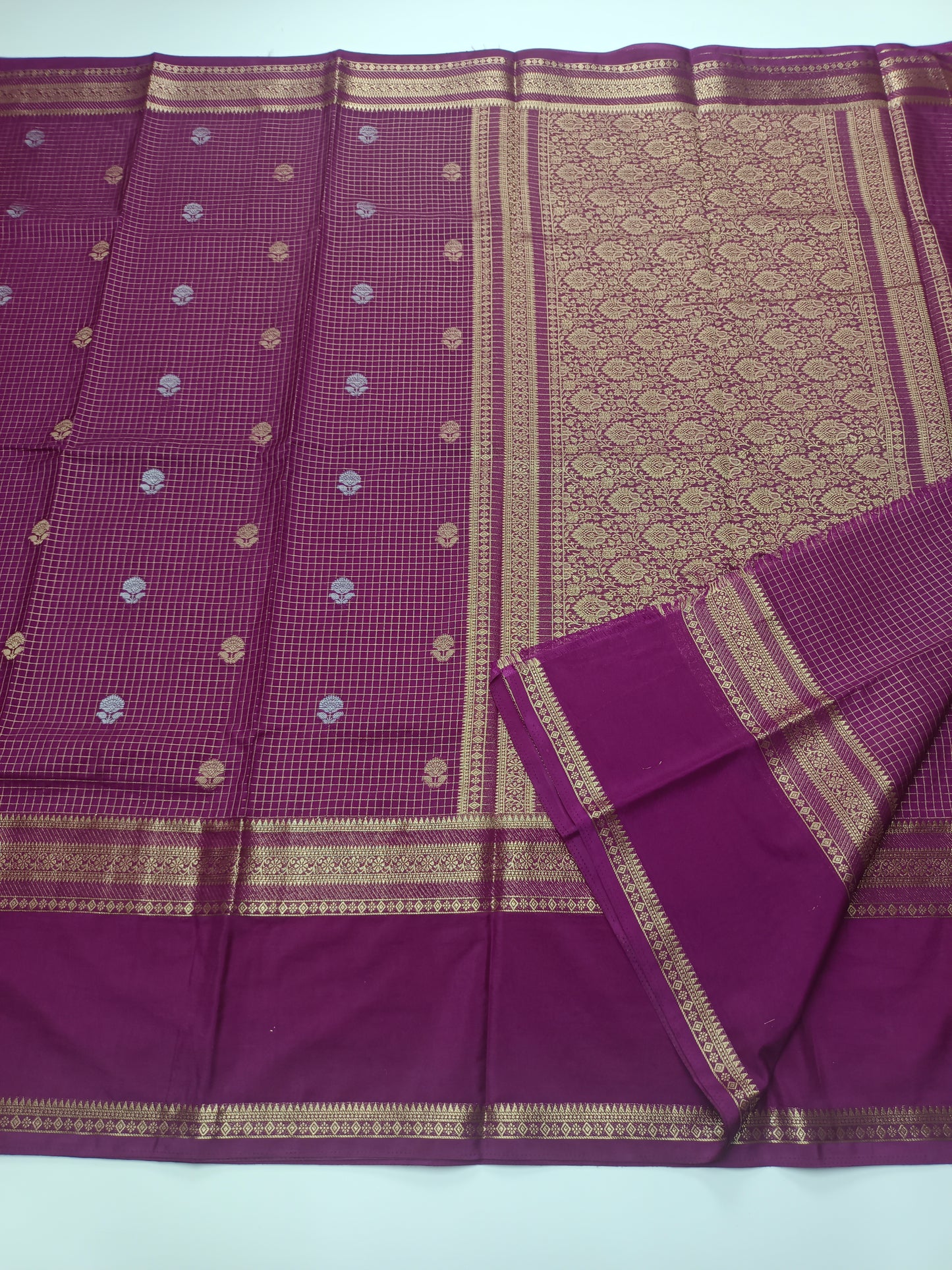 SEMI CREPE SILK SAREE