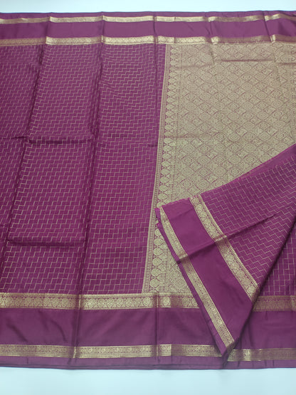 SEMI CREPE SILK SAREE