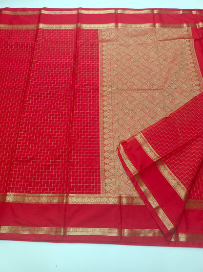 SEMI CREPE SILK SAREE