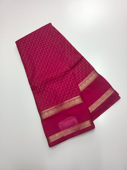 SEMI CREPE SILK SAREE