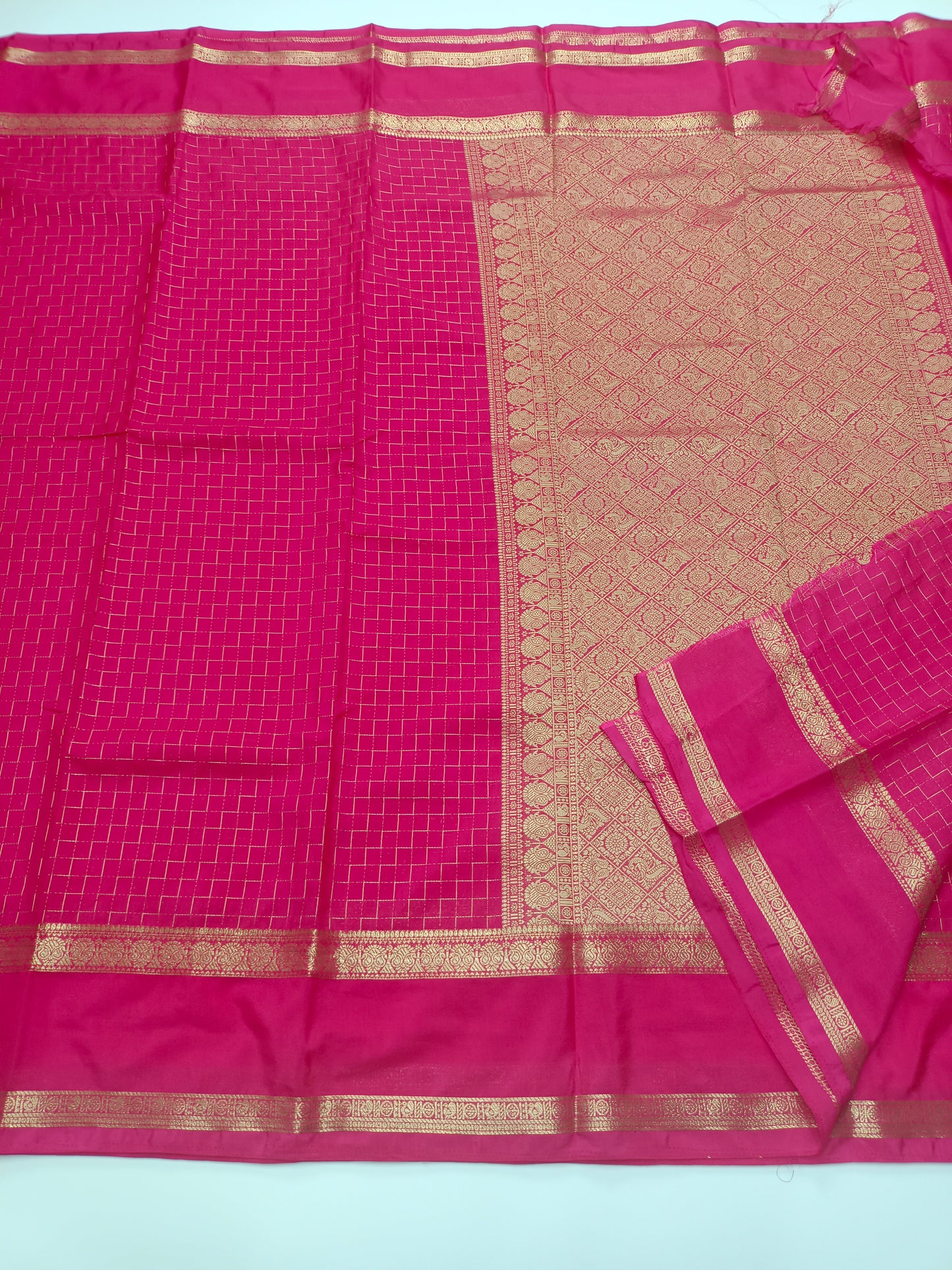 SEMI CREPE SILK SAREE