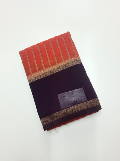 FANCY CHINON CHIFFON SAREE