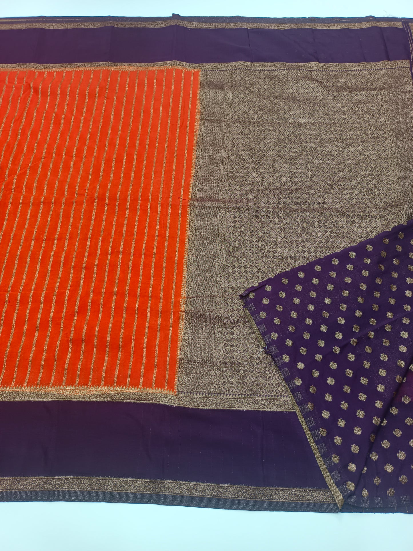 FANCY CHINON CHIFFON SAREE
