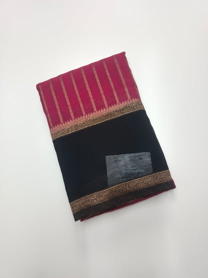 FANCY CHINON CHIFFON SAREE
