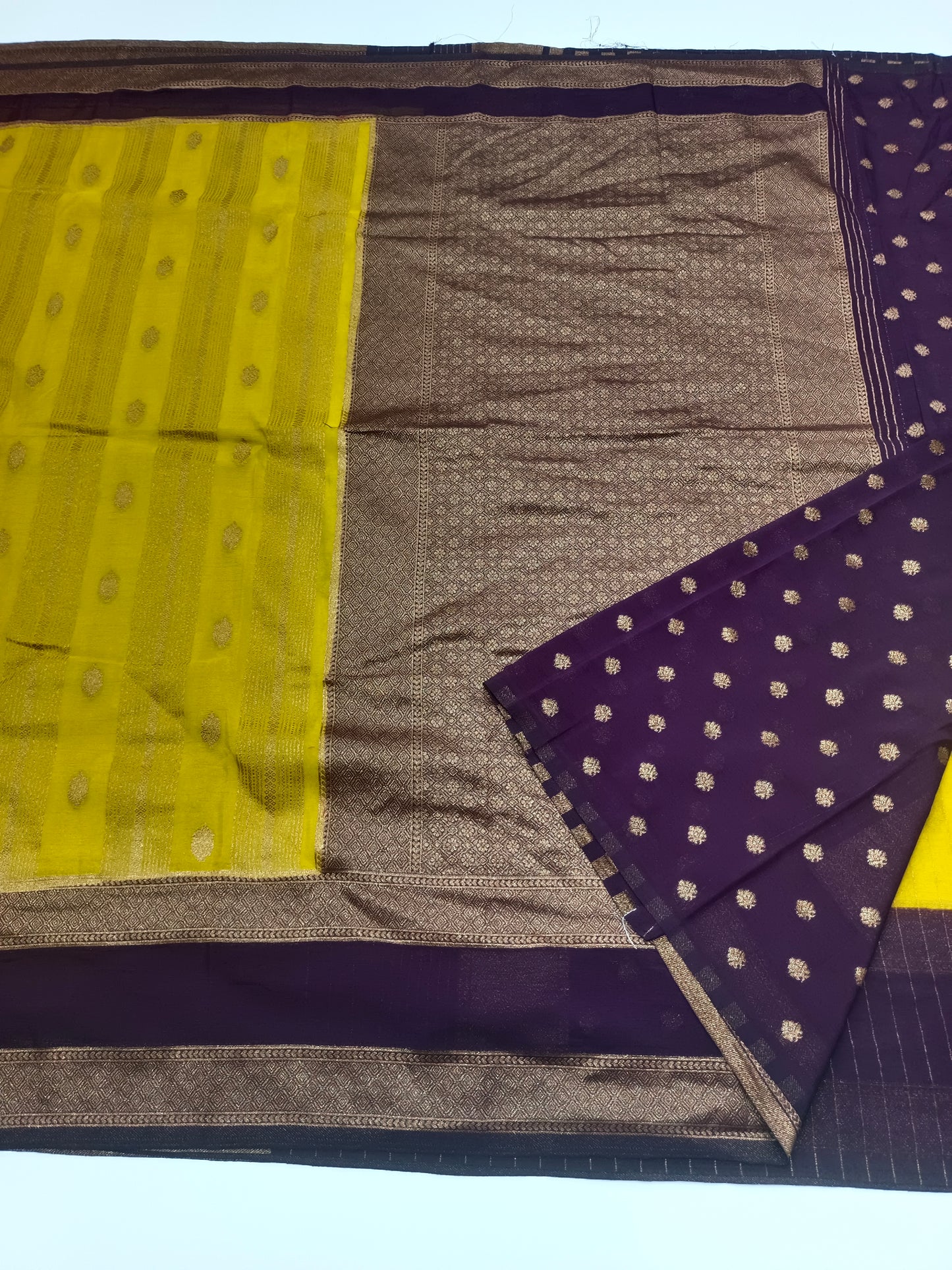 FANCY CHINON CHIFFON SAREE