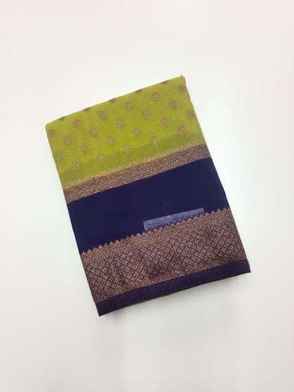 FANCY CHINON CHIFFON SAREE