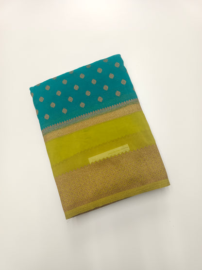 FANCY CHINON CHIFFON SAREE