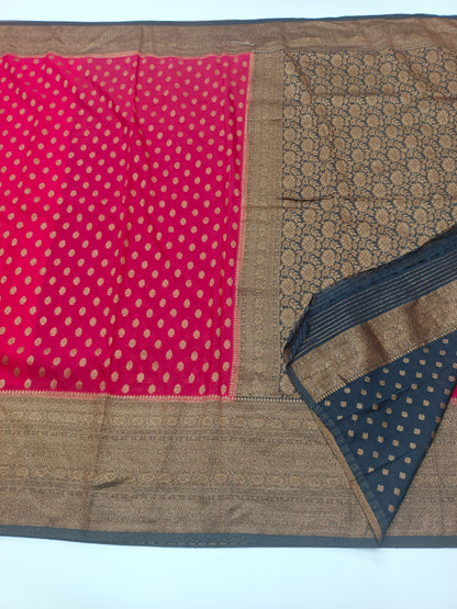 FANCY CHINON CHIFFON SAREE