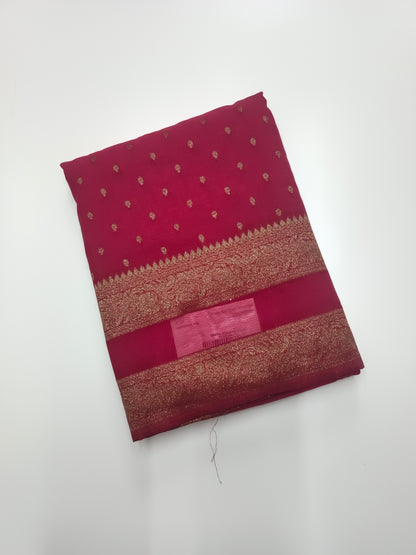 FANCY CHINON CHIFFON SAREE