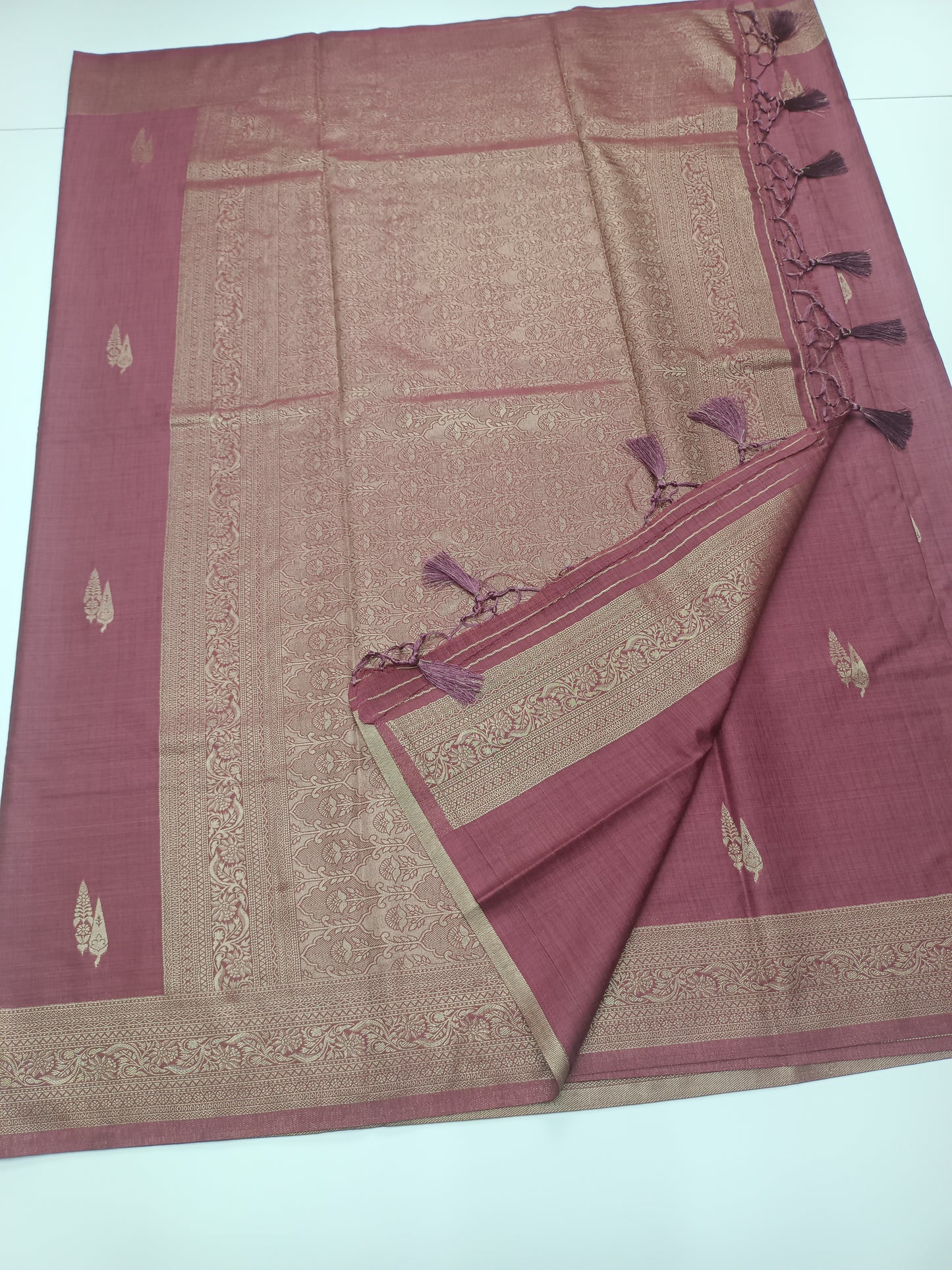 FANCY BAMBOO SILK SAREE