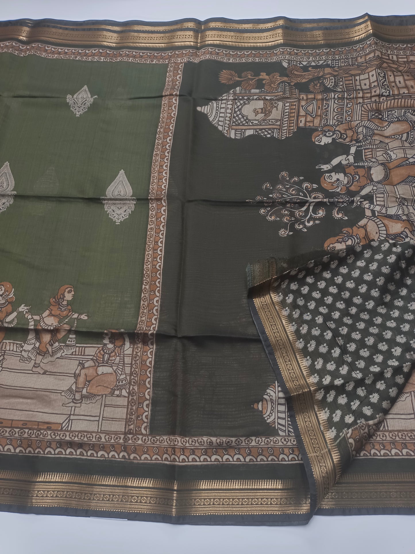 FANCY ASSAM COTTON SAREE