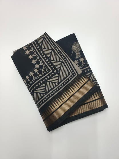FANCY ASSAM COTTON SAREE