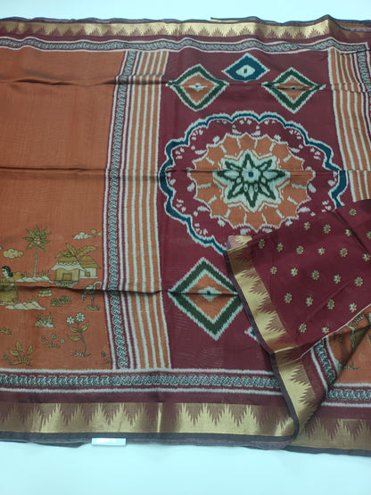 FANCY ASSAM COTTON SAREE