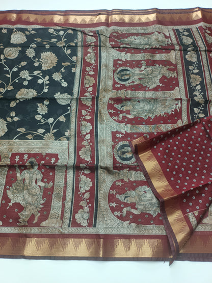 FANCY ASSAM COTTON SAREE