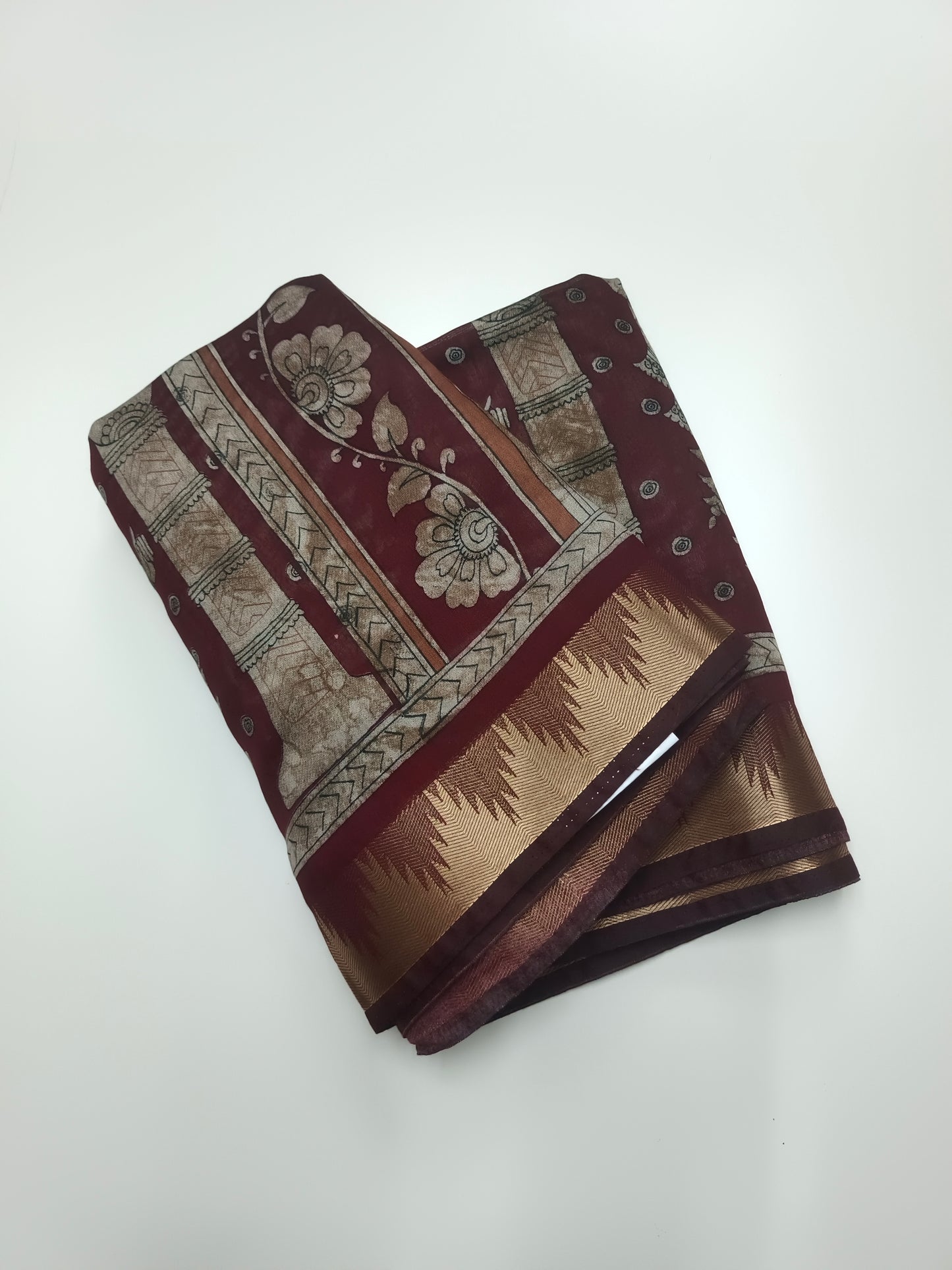 FANCY ASSAM COTTON SAREE