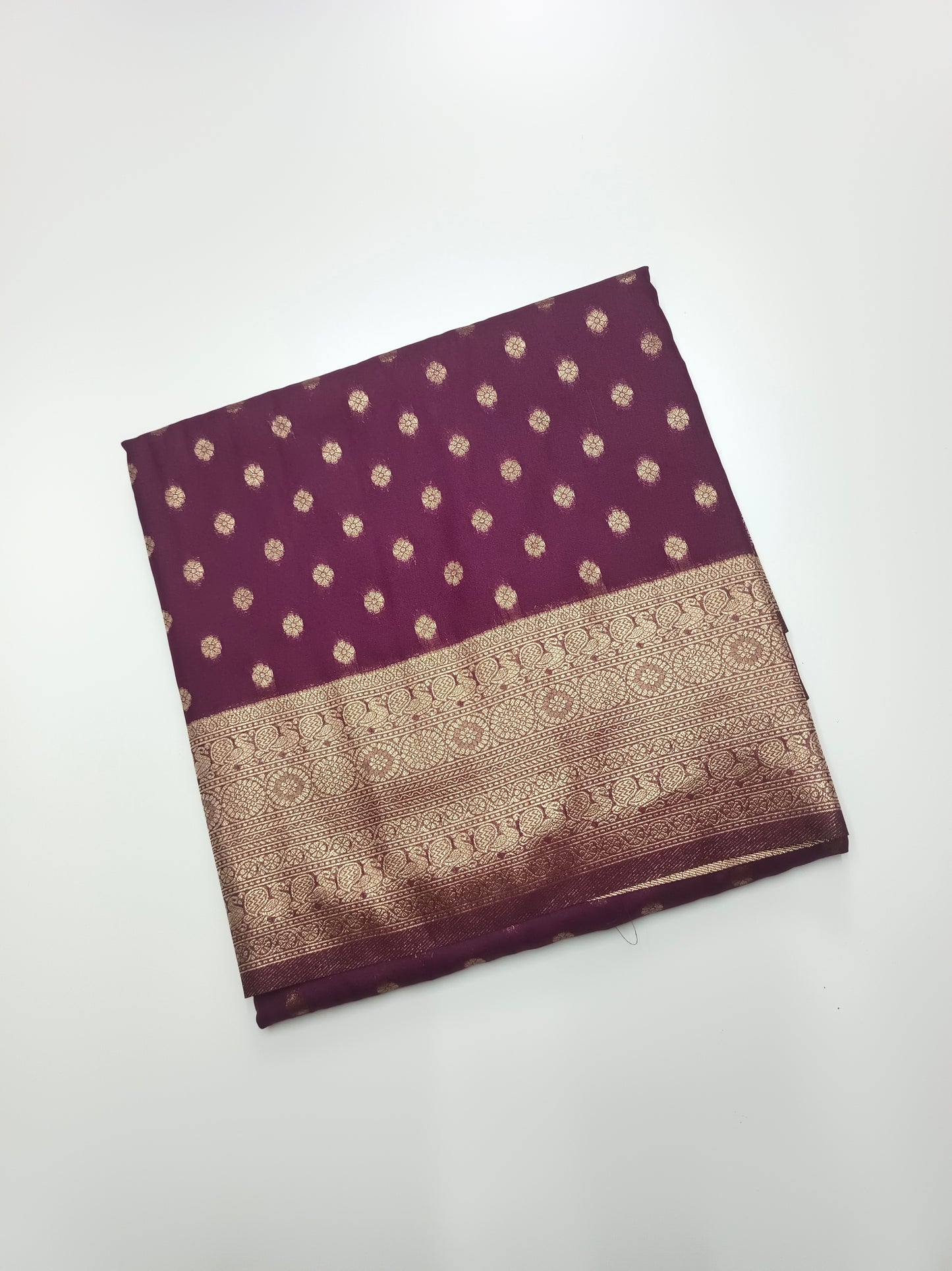 FANCY CHINON CREPE SAREE