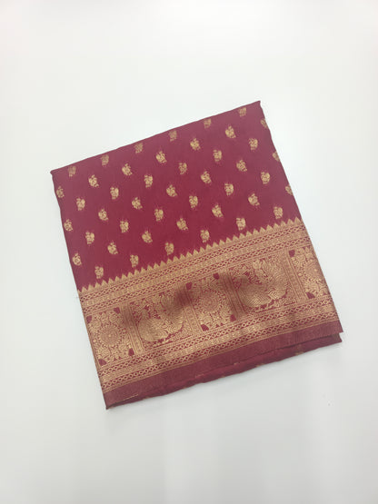 FANCY CHINON CREPE SAREE