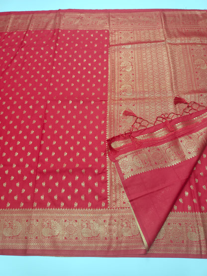 FANCY CHINON CREPE SAREE