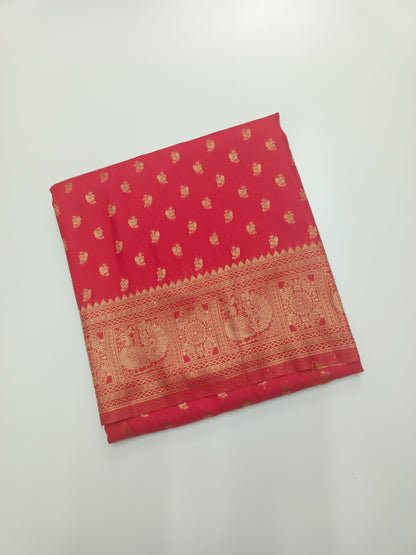 FANCY CHINON CREPE SAREE