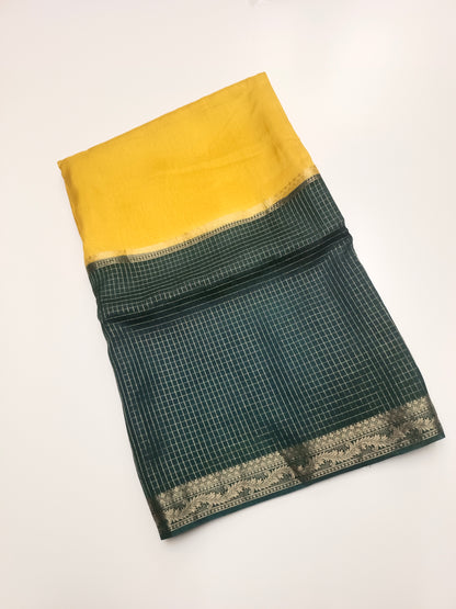 FANCY SEMI DOLA SILK SAREE(SPECIAL 30% DISCOUNT)