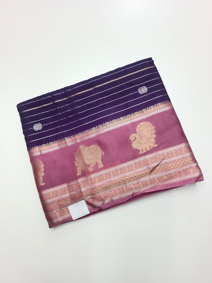 FANCY SEMI DOLA SILK SAREE(SPECIAL 30% DISCOUNT)