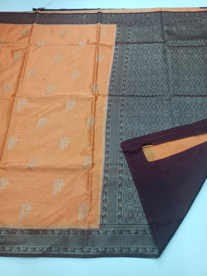 FANCY SEMI DOLA SILK SAREE(SPECIAL 30% DISCOUNT)