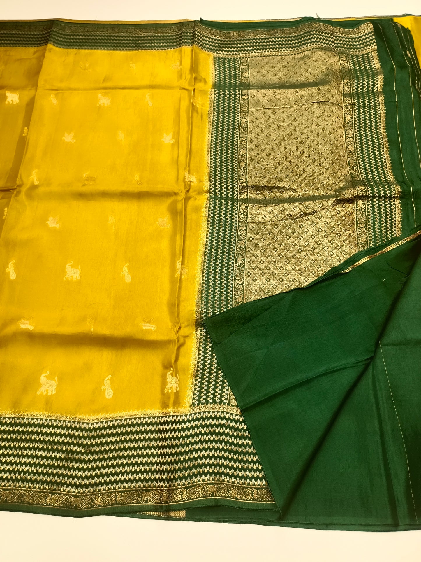 FANCY SEMI DOLA SILK SAREE(SPECIAL 30% DISCOUNT)