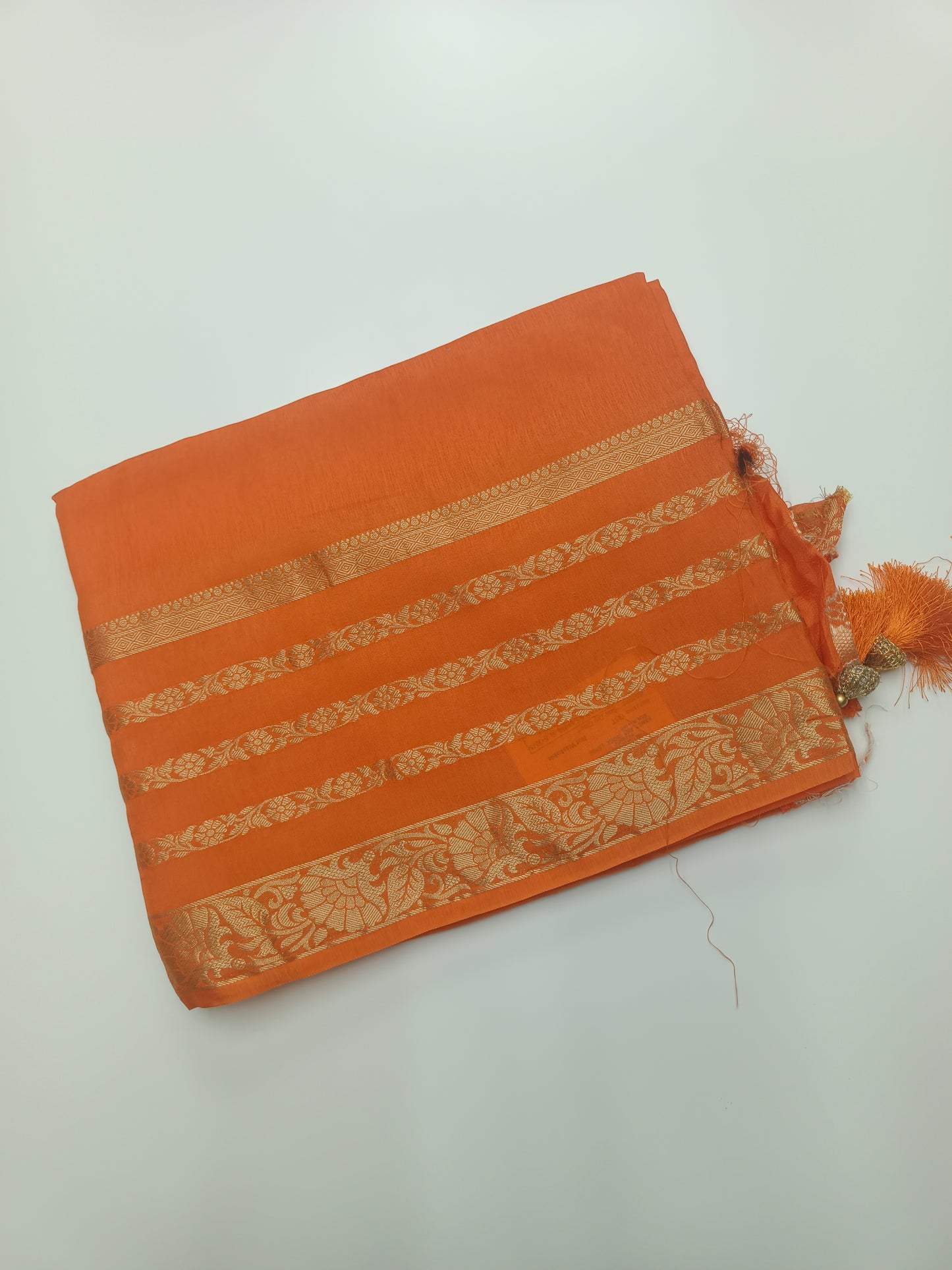 FANCY SEMI DOLA SILK SAREE(SPECIAL 30% DISCOUNT)