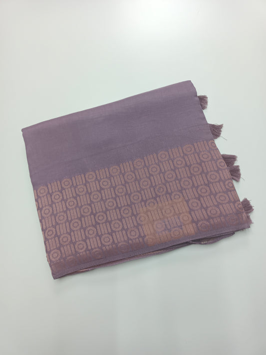 FANCY SEMI DOLA SILK SAREE(SPECIAL 30% DISCOUNT)