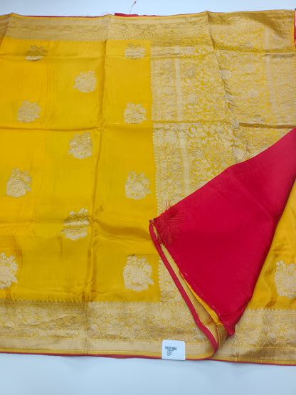 FANCY SEMI DOLA SILK SAREE(SPECIAL 30% DISCOUNT)