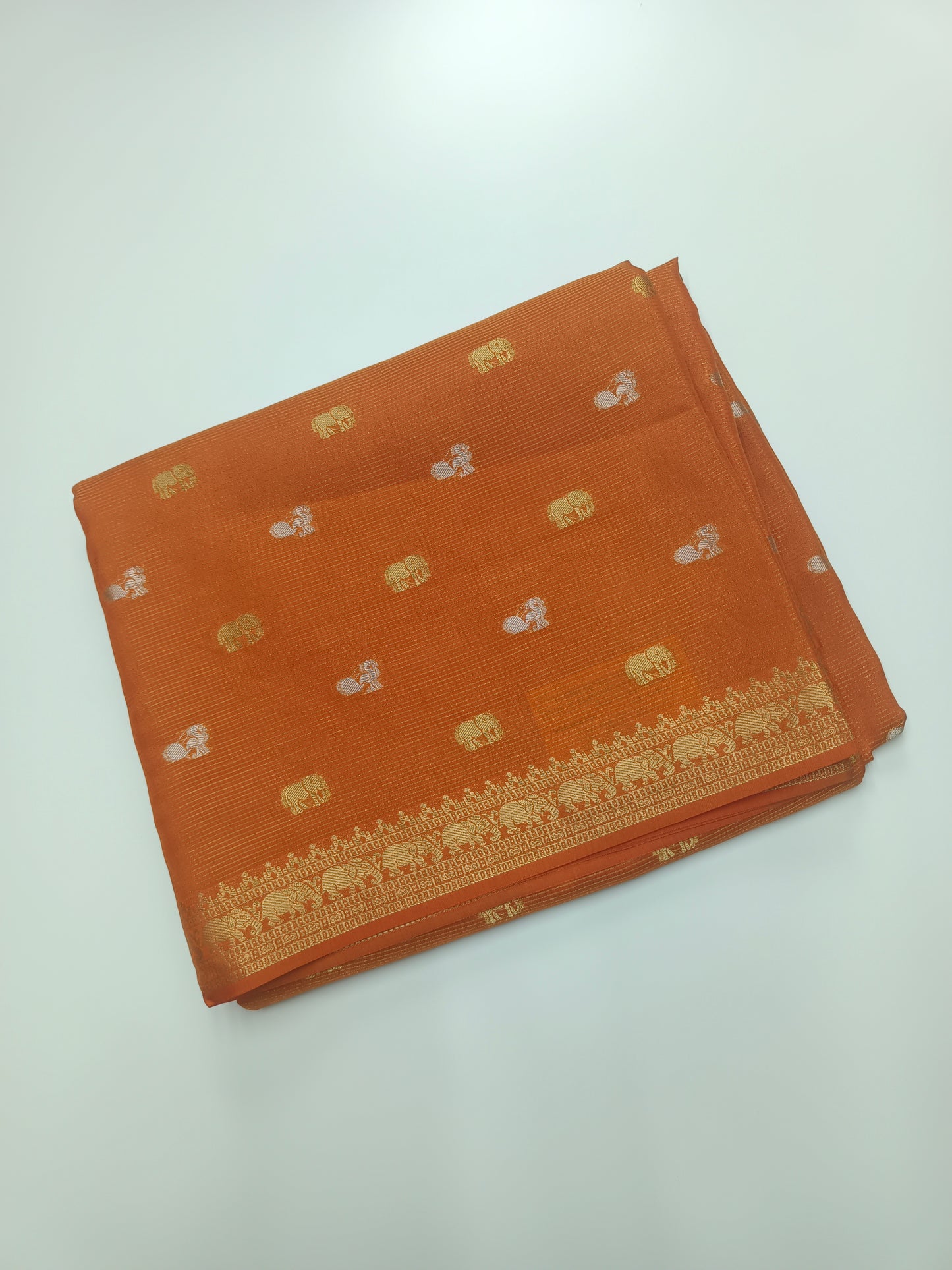 FANCY SEMI DOLA SILK SAREE(SPECIAL 30% DISCOUNT)