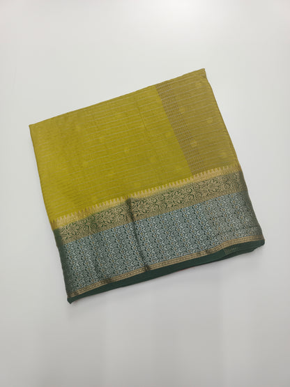 FANCY SEMI DOLA SILK SAREE (SPECIAL 30% DISCOUNT)