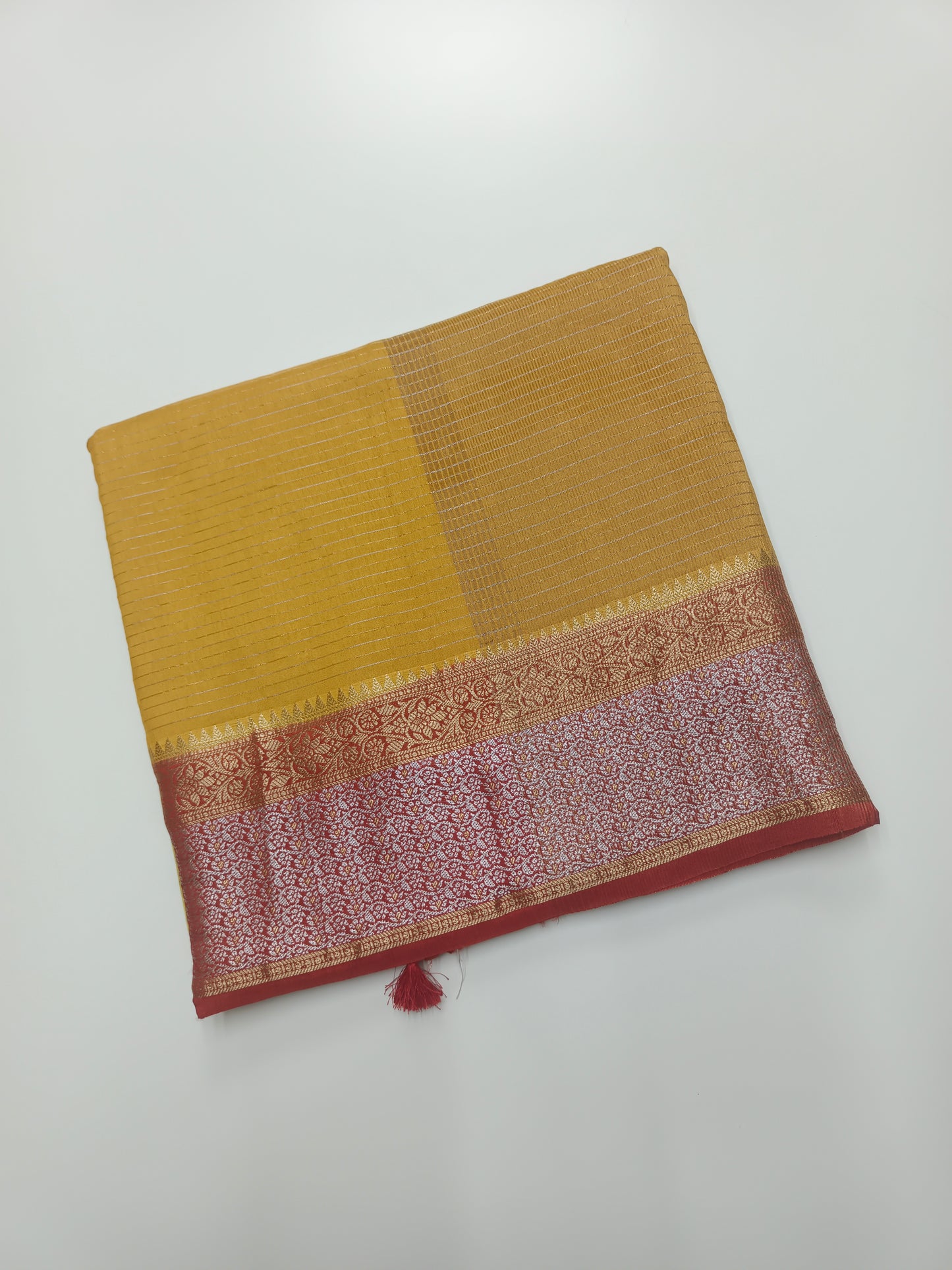 FANCY SEMI DOLA SILK SAREE (SPECIAL 30% DISCOUNT)