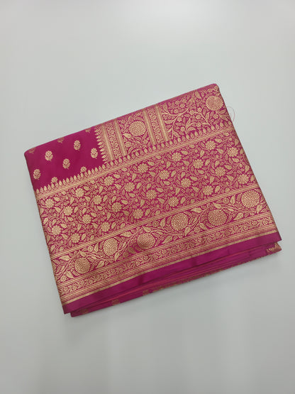 FANCY SEMI DOLA SILK SAREE (SPECIAL 30% DISCOUNT)