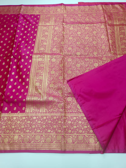 FANCY SEMI DOLA SILK SAREE (SPECIAL 30% DISCOUNT)