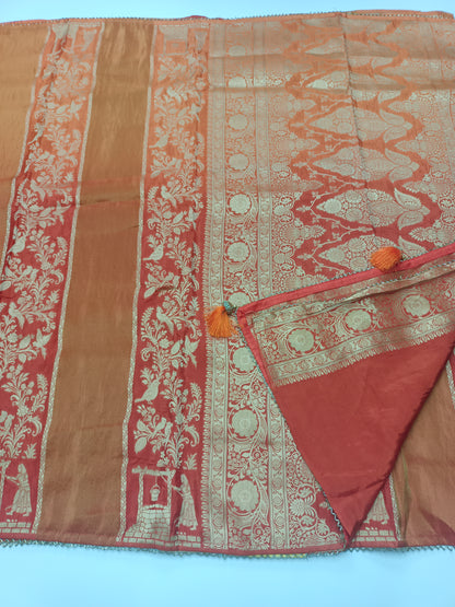 FANCY SEMI DOLA SILK SAREE (SPECIAL 30% DISCOUNT)