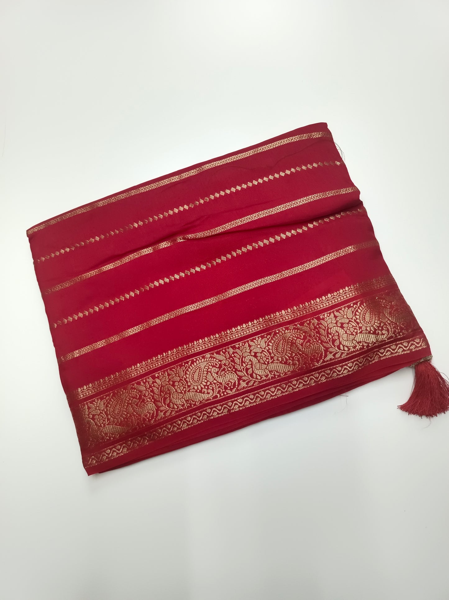 FANCY SEMI DOLA SILK SAREE (SPECIAL 30% DISCOUNT)