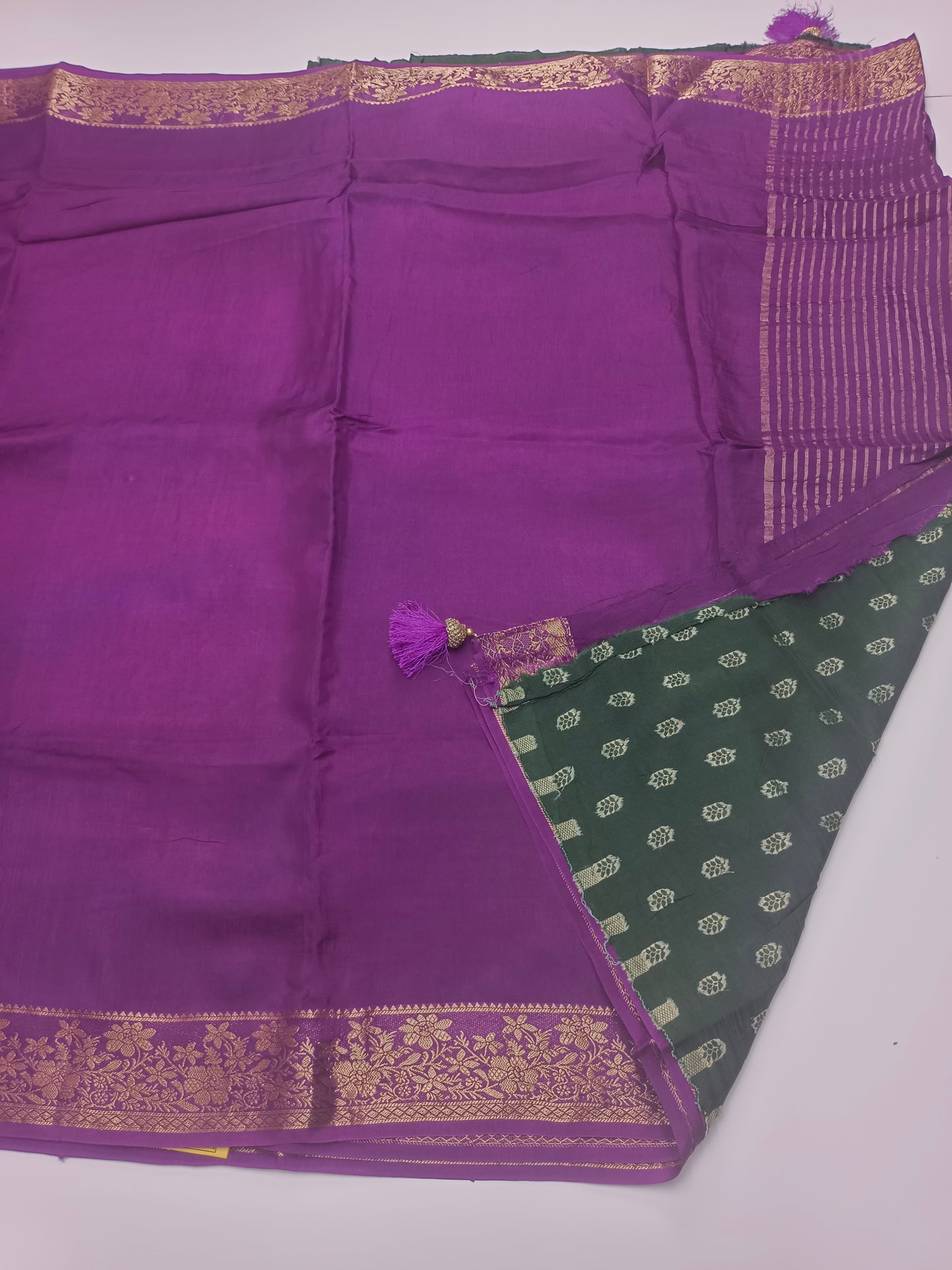 FANCY SEMI DOLA SILK SAREE (SPECIAL 30% DISCOUNT)
