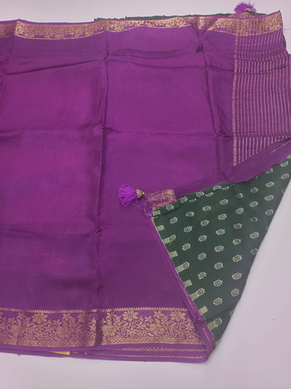 FANCY SEMI DOLA SILK SAREE (SPECIAL 30% DISCOUNT)