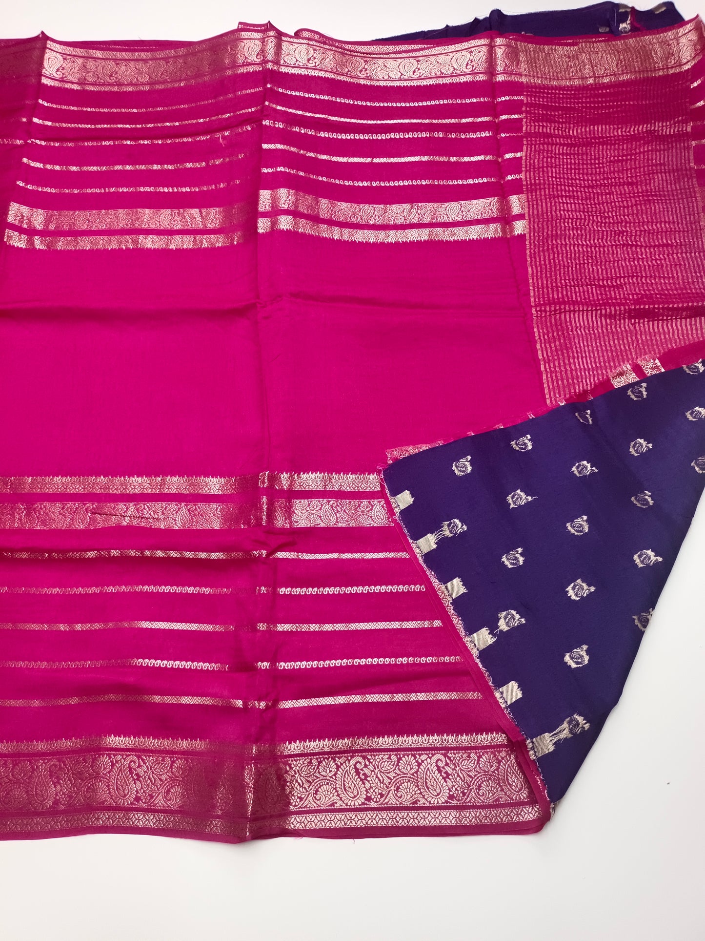 FANCY SEMI DOLA SILK SAREE (SPECIAL 30% DISCOUNT)