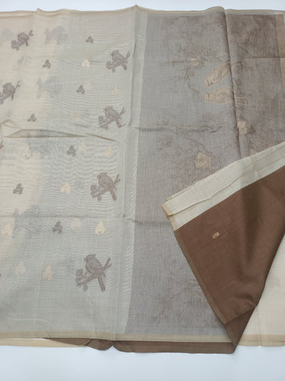 FANCY CHANDERI SILK SAREE (SPECIAL 30% DISCOUNT)