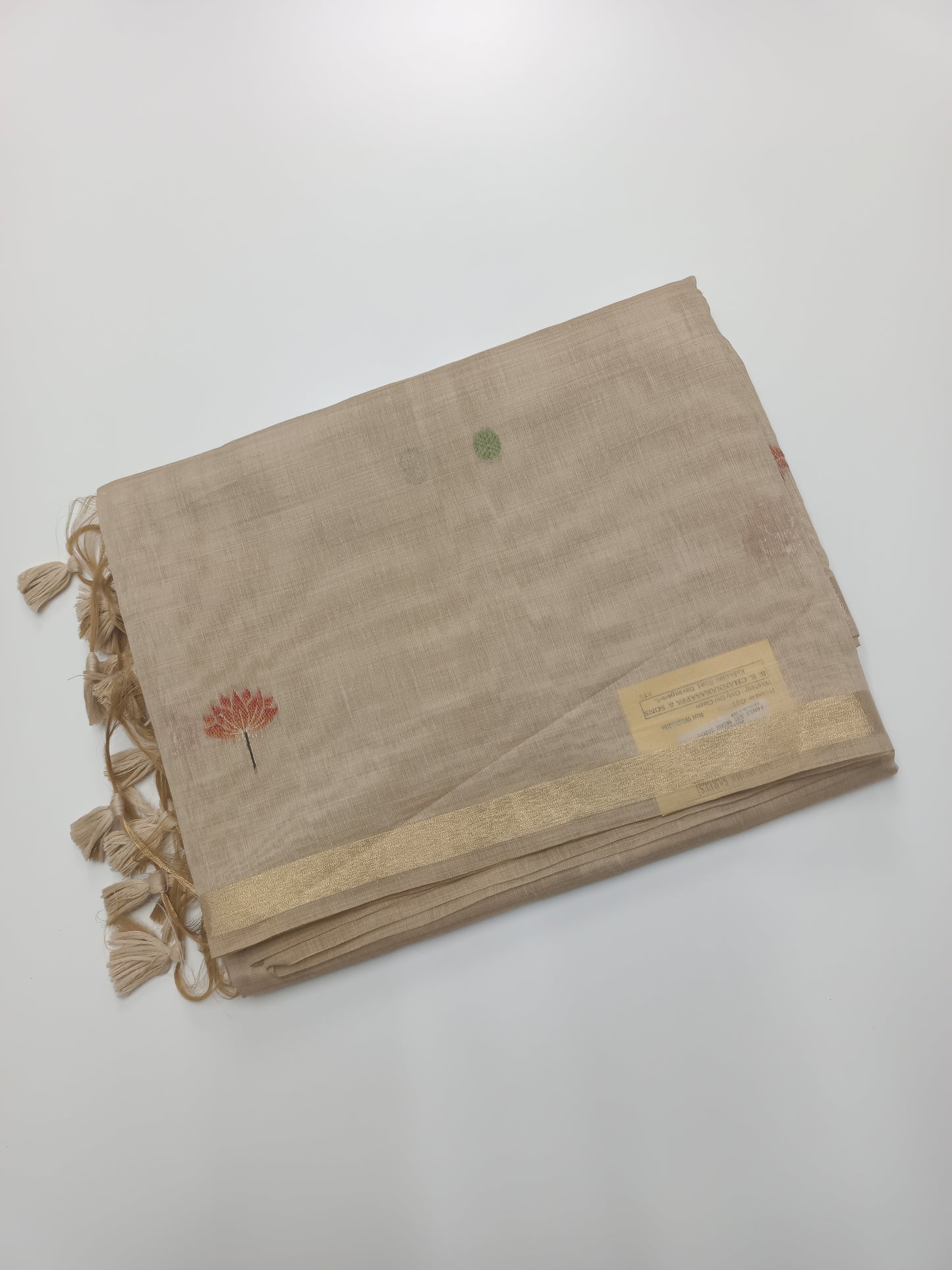 FANCY CHANDERI SILK SAREE (SPECIAL 30% DISCOUNT)