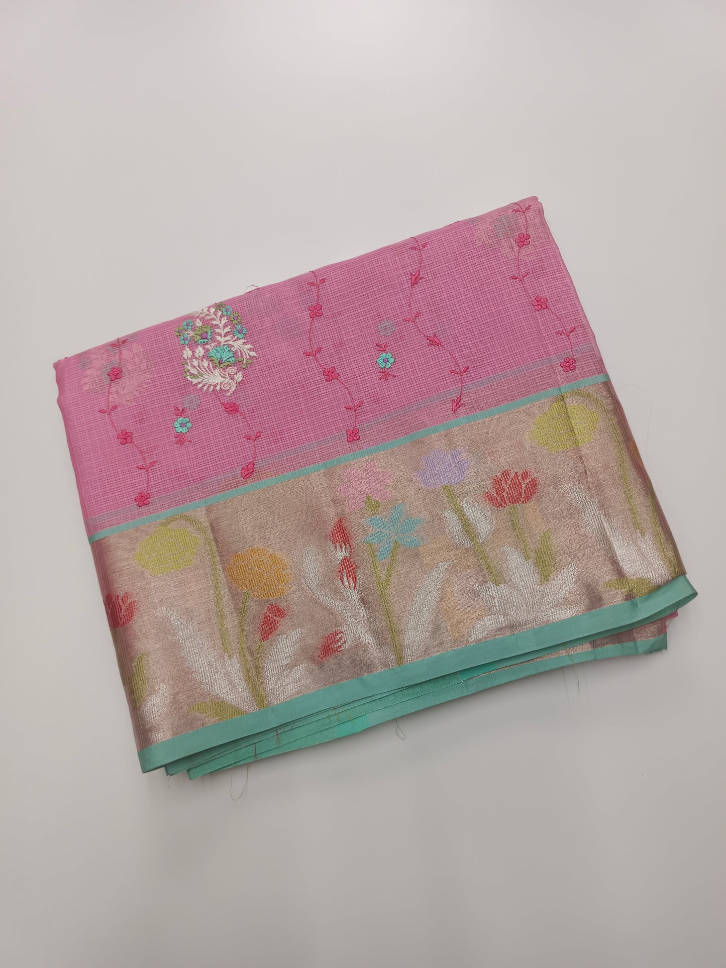FANCY KORA SILK SAREE (SPECIAL 30% DISCOUNT)